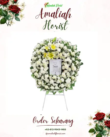 Krans Bunga Duka Jatisaba